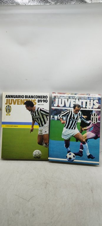 annuario bianconero 1982-83-89-90-91-92-93-94-95 6 volumi