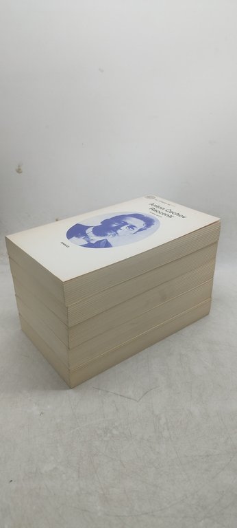 anton cechov racconti 5 volumi einaudi gli struzzi