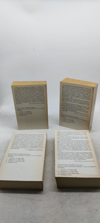 antonio gramisci quaderni del carcere 4 volumi einaudi