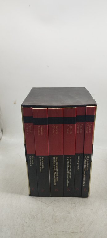 antonio gramsci i quaderni cofanetto 6 volumi riuniti