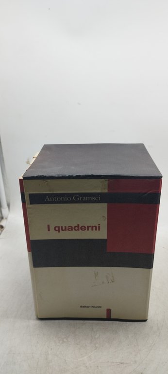 antonio gramsci i quaderni cofanetto 6 volumi riuniti