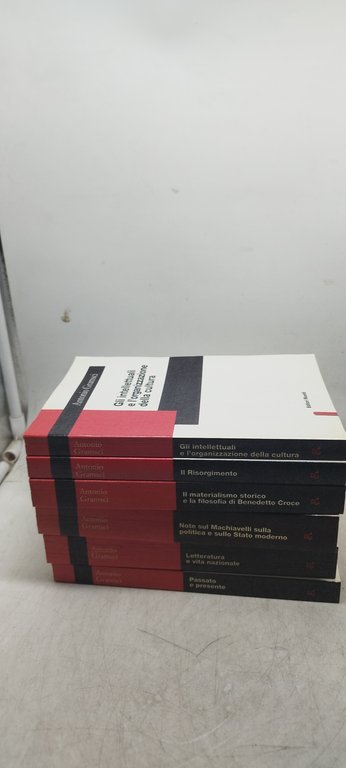 antonio gramsci i quaderni cofanetto 6 volumi riuniti