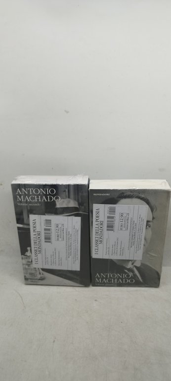 antonio machado i classici della poesia mondadori 2 volumi nuovi
