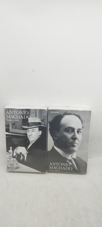 antonio machado i classici della poesia mondadori 2 volumi nuovi