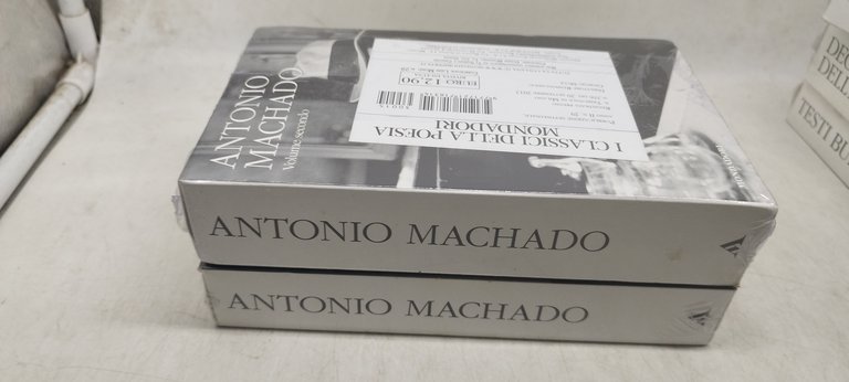 antonio machado i classici della poesia mondadori 2 volumi nuovi