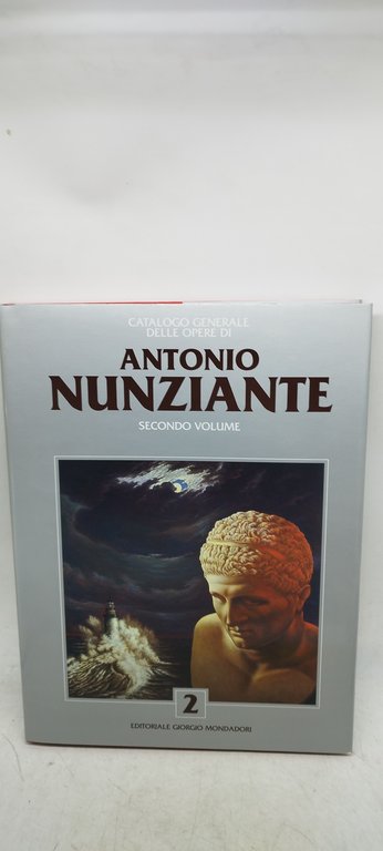 antonio nunziante catalgo generale delle opere secondo volume