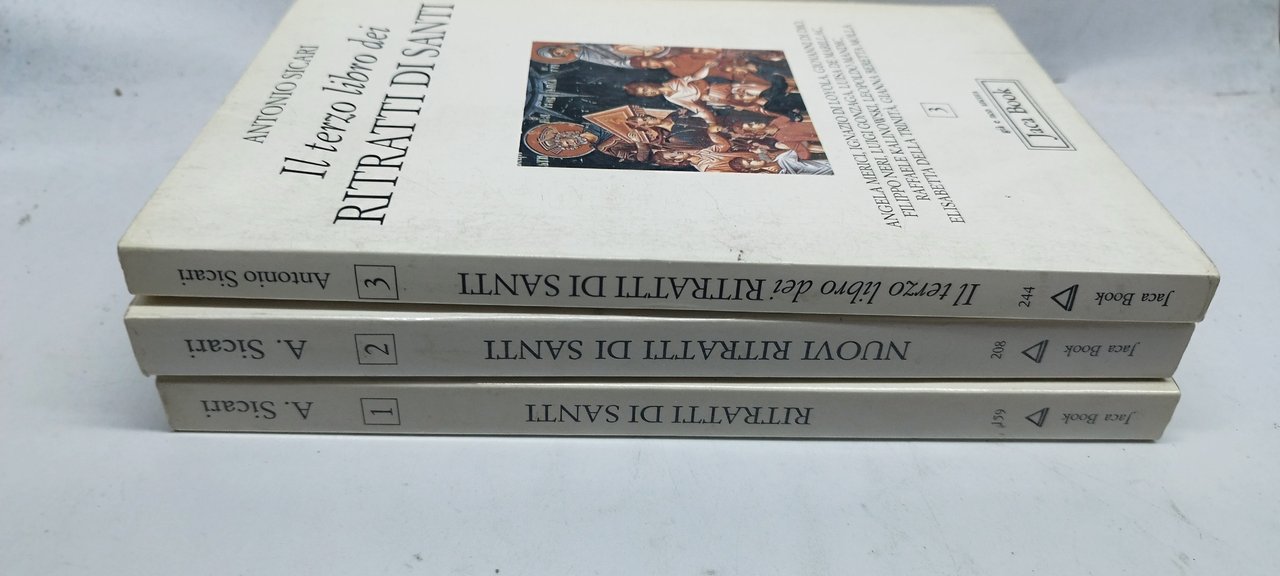 antonio sicari 3 volumi ritratti jaca book