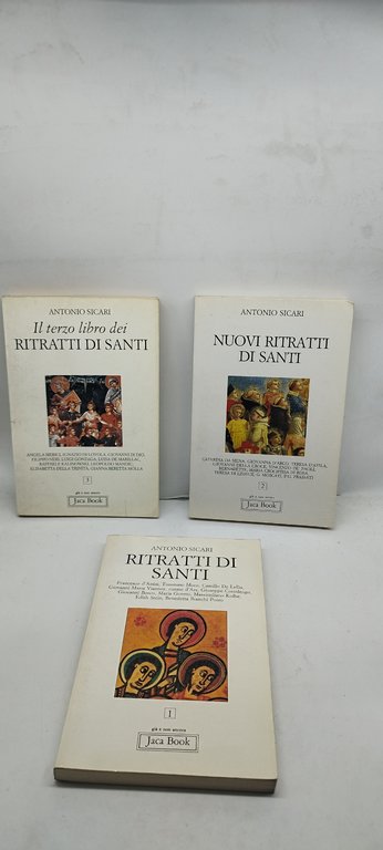 antonio sicari 3 volumi ritratti jaca book