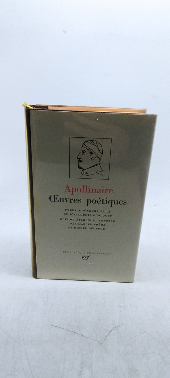 apollinaire ceuvres poetiques biblioteque de la pleiade