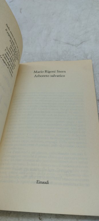 arboreto salvatico einaudi tascabili mario rigoni stern