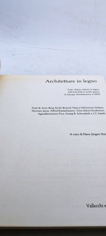 architettura in legno vallecchi