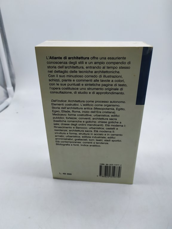 architettura storia dell'architettura dalle origini all'eta' contemporanea tavole e testi