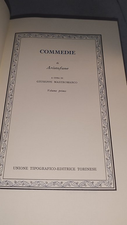 aristofane commedie volume primo classici utet | Immagine Gallery 7