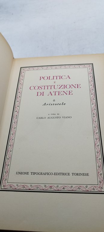 aristotele classici utet