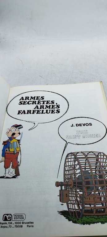 armes secrètes armes' farfelues