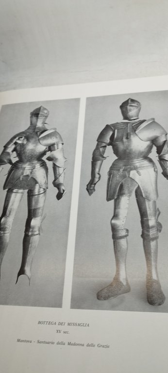 armi e armature italiane fino al XVIII secolo