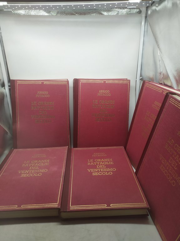 arrigo petacco le grandi battaglie del ventesimo secolo 6 volumi …