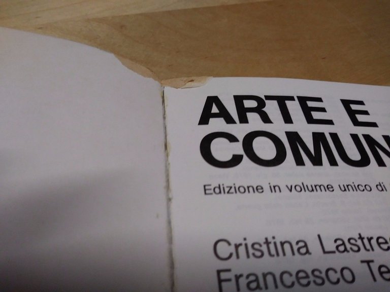 arte comunicazione cristina lastrega francesco testa zanichelli