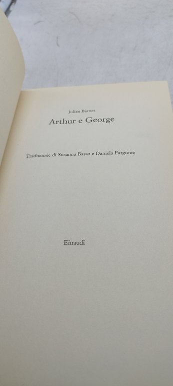 arthur e george einaudi