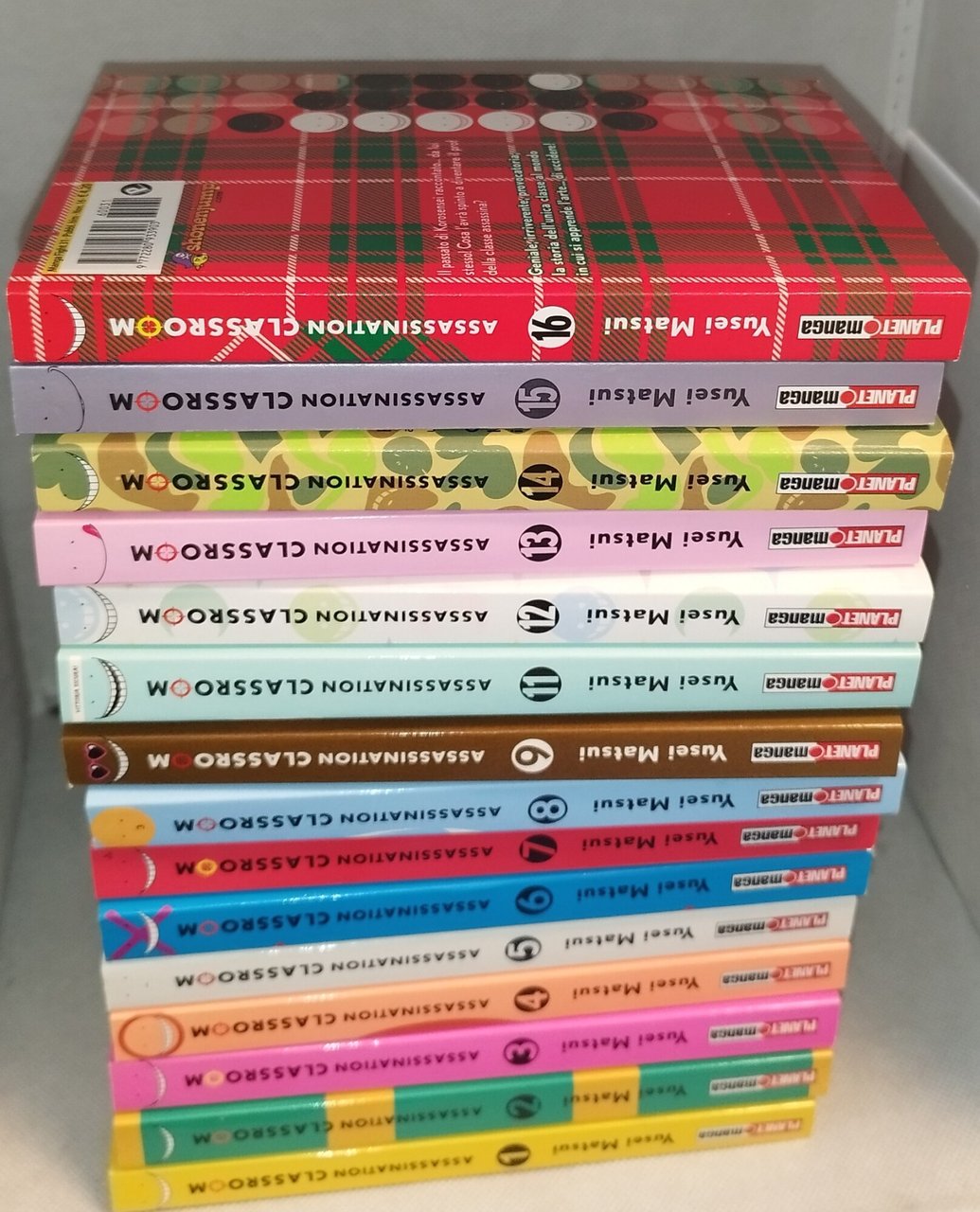 Assassination classroom 16 volumi panet maga panini comics