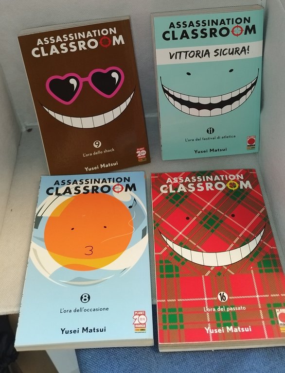 Assassination classroom 16 volumi panet maga panini comics