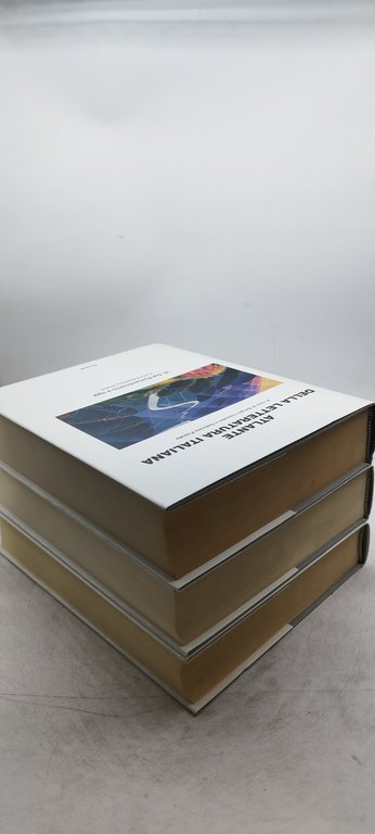 atlante della letteratura italiana 3 volumi einaudi