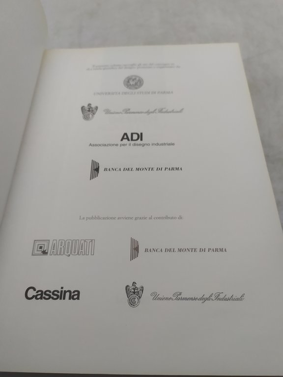 atti del convegno 17-18 novembre 1989 parma design nozione e …