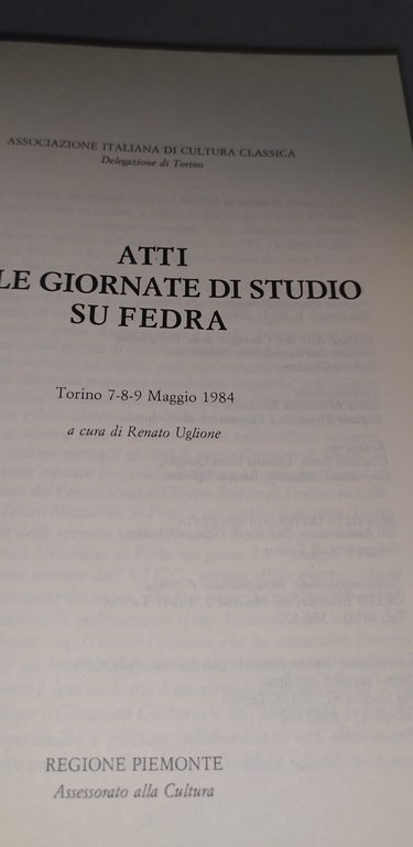 atti delle giornate di studio su fedra | Immagine Gallery 6