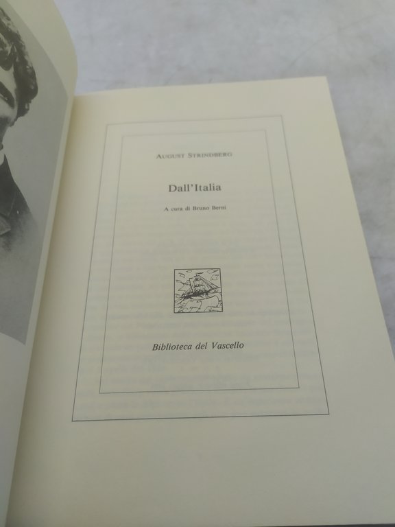 august strinberg dall'italia biblioteca del vascello