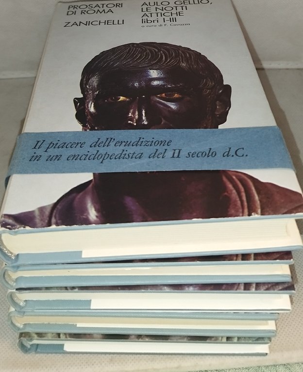aulo gellio le notti attiche 5 volumi zanichelli | Immagine Gallery 3