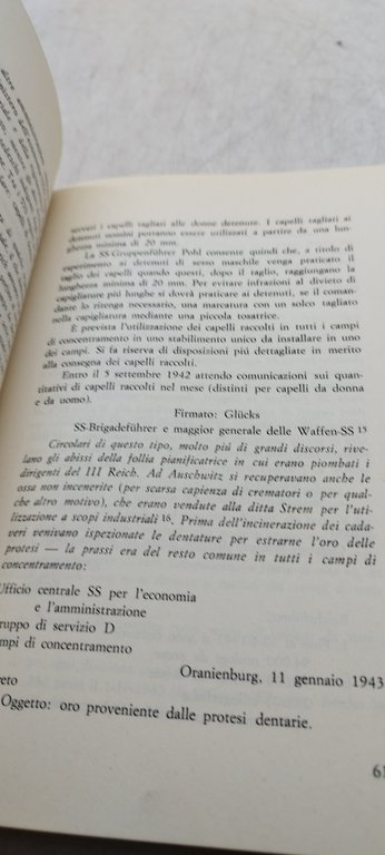 auschwitz leon poliakov prefazione primo levi