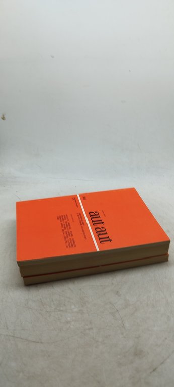 aut aut rivista bimestrale fondata da enzo paci 4 volumi …