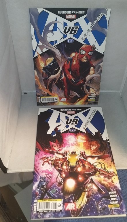 avengers vs x-men + conseguenze + eroi e mutanti panini …