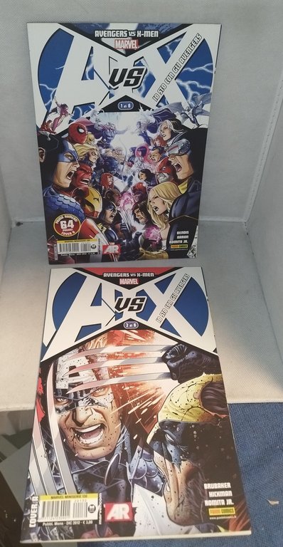avengers vs x-men + conseguenze + eroi e mutanti panini …