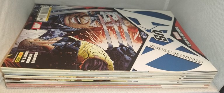 avengers vs x-men + conseguenze + eroi e mutanti panini …