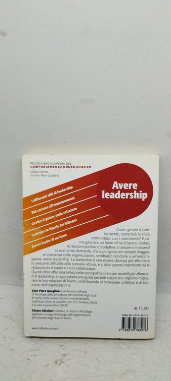 avere leadership gian piero quaglino chiara ghislieri