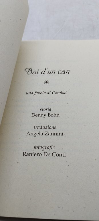 bai d'un can una favola di combai denny bohn pro …