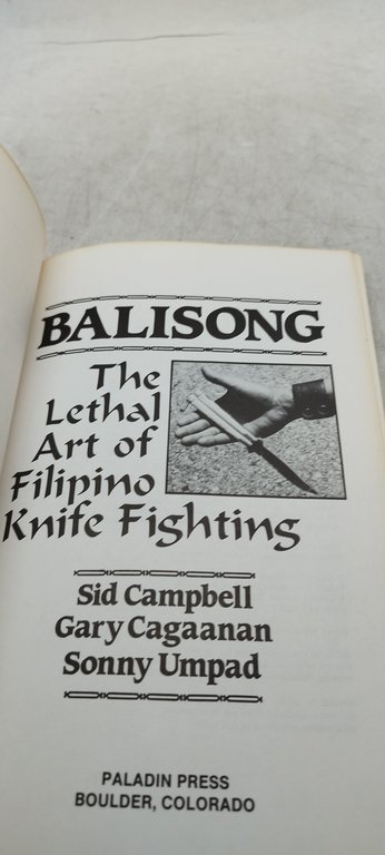 ballisong the lethal art of filipino knife fishting