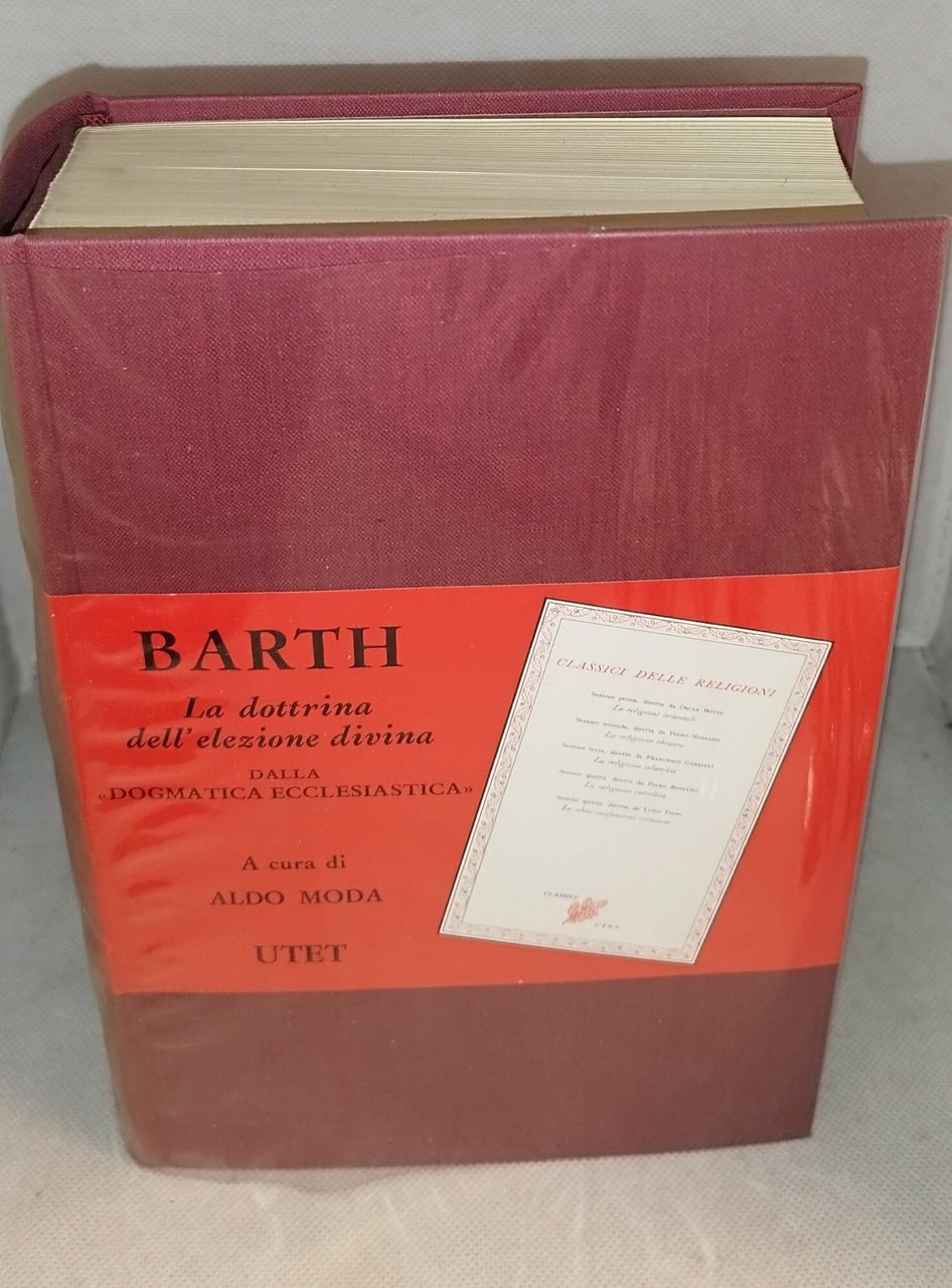 barth la dottrina dell'elezione divina dalla dogmatica ecclesiastica classici utet | Immagine principale