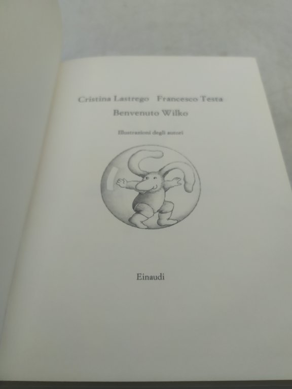 benvenuto wilko einaudi 1986