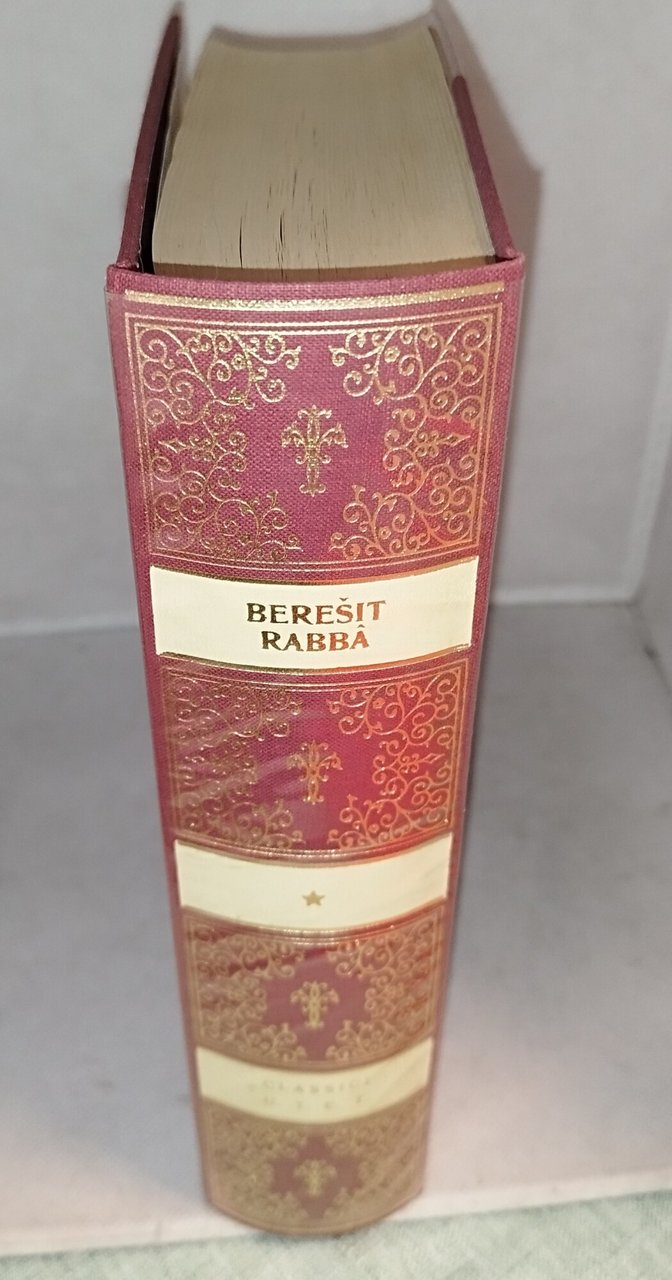 beresit rabba commetno alla genesi | Immagine principale