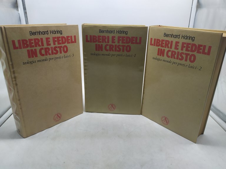 bernhard haring liberi e fedeli in cristo 3 volumi saggi …