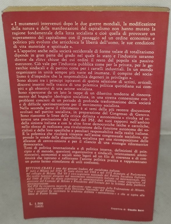 bettino craxi socialismo e realtà | Immagine Gallery 2