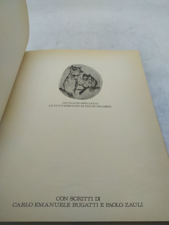 biason giuliano serafini le puntesecche di renzo biason dossier arte