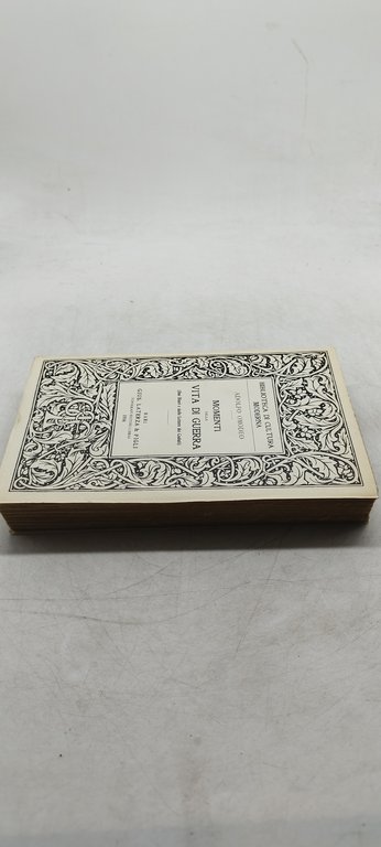 biblioteca di cultura moderna adolfo omodeo momenti della vita di …