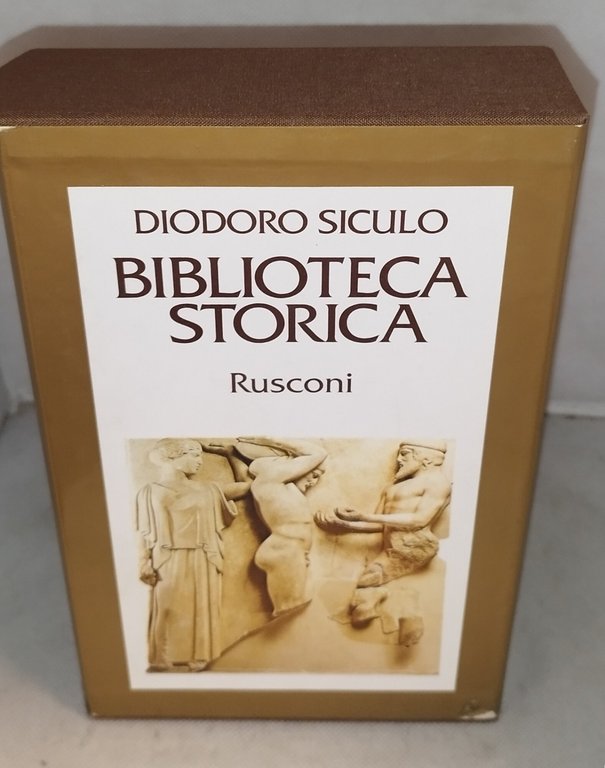 biblioteca storica diodoro siculo i classici della storia VIII-1 | Immagine Gallery 2