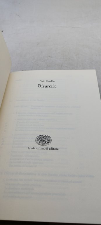 bisanzio einaudi alain ducellier