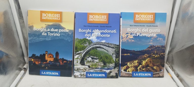 borghi imperdibili 10 volumi la stampa