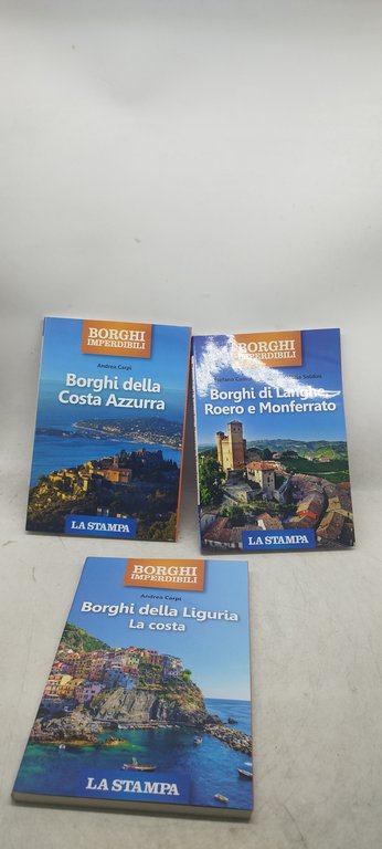 borghi imperdibili 10 volumi la stampa