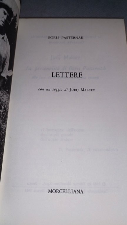 boris pasternak lettere con un saggio di juruj malcev | Immagine Gallery 6